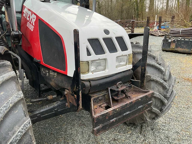 1999 steyr 9105a vierwielaangedreven landbouwtractor - afbeelding 7 van  40