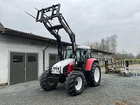 1999 steyr 9105a vierwielaangedreven landbouwtractor - afbeelding 1 van  40