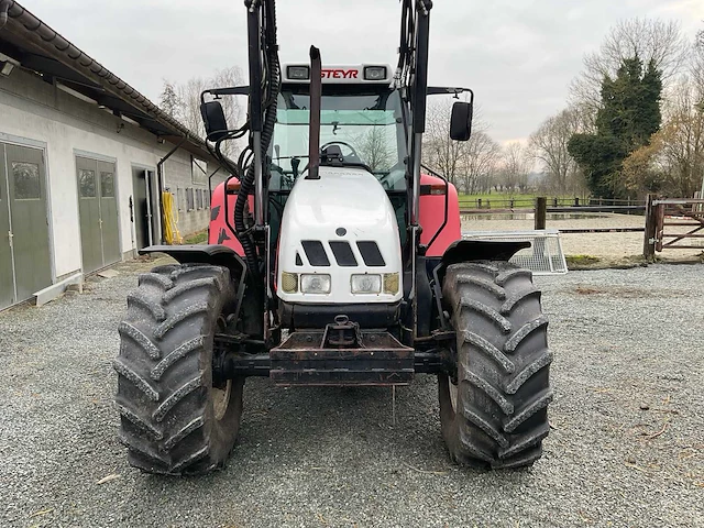 1999 steyr 9105a vierwielaangedreven landbouwtractor - afbeelding 40 van  40