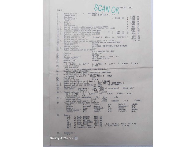 1999 suzuki jimny jeep pickup truck - afbeelding 11 van  11