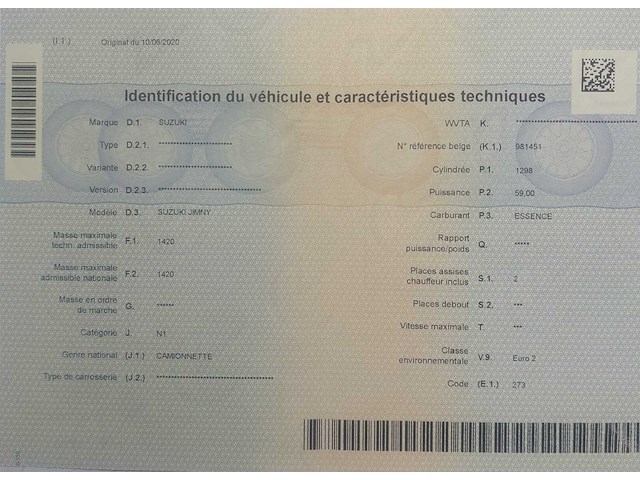 1999 suzuki jimny jeep pickup truck - afbeelding 2 van  11