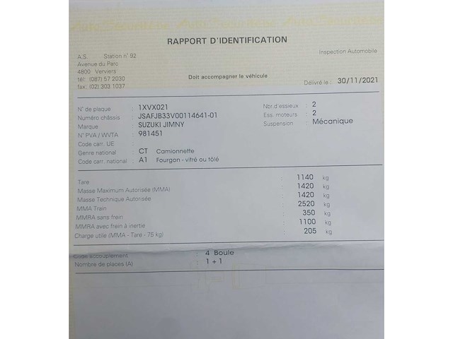 1999 suzuki jimny jeep pickup truck - afbeelding 9 van  11