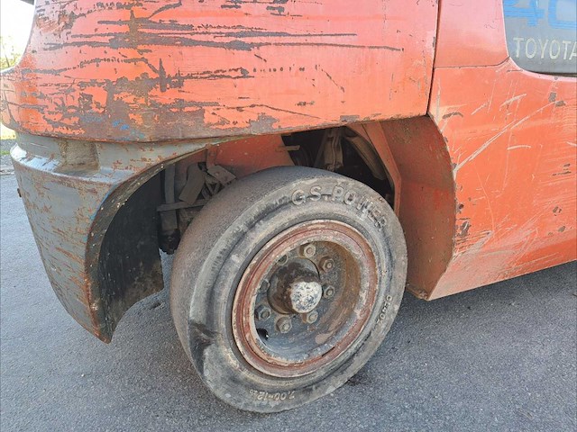 1999 toyota 7fd35 vorkheftruck - afbeelding 5 van  16