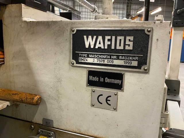 1999 wafios bmz4 cnc hakenmachine - afbeelding 19 van  20