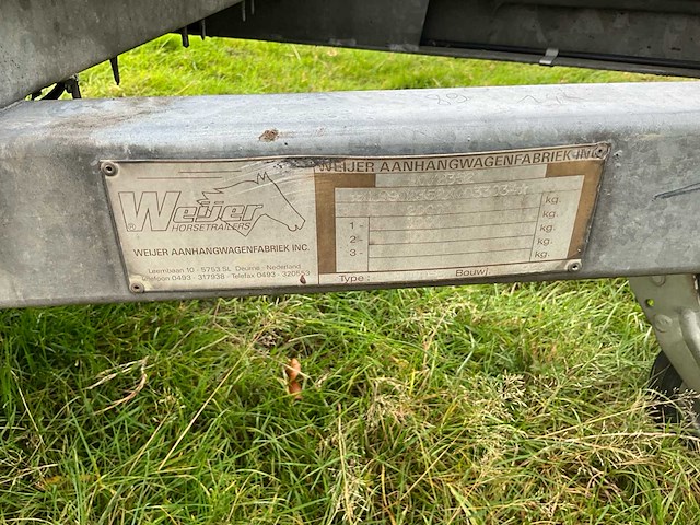 1999 weijers w-2000-b aanhangwagen - afbeelding 30 van  33