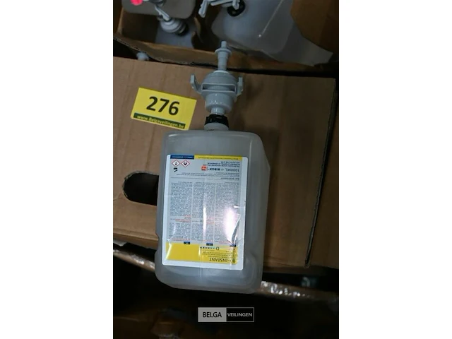 19x 1l ontsmettende handalcohol voor dispensers & mondmaskers - afbeelding 1 van  6