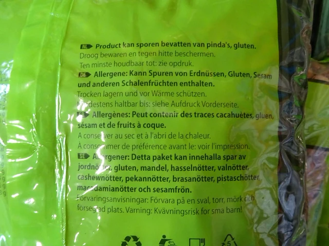 19x 5kg no name noten - afbeelding 4 van  5