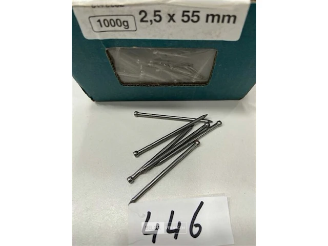 1kg nagels met ronde kop 2,5x55mm - afbeelding 3 van  3