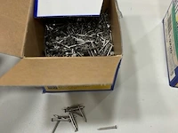 1kg rvs nagels met platte kop 1,6x20 - afbeelding 3 van  3