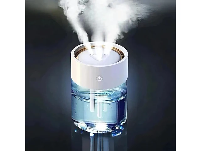 1l grote capaciteit kleurrijke lichtgevende luchtbevochtiger - afbeelding 2 van  4