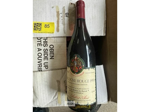 1x 1 doos bourgogne rouge 1993 - afbeelding 2 van  6