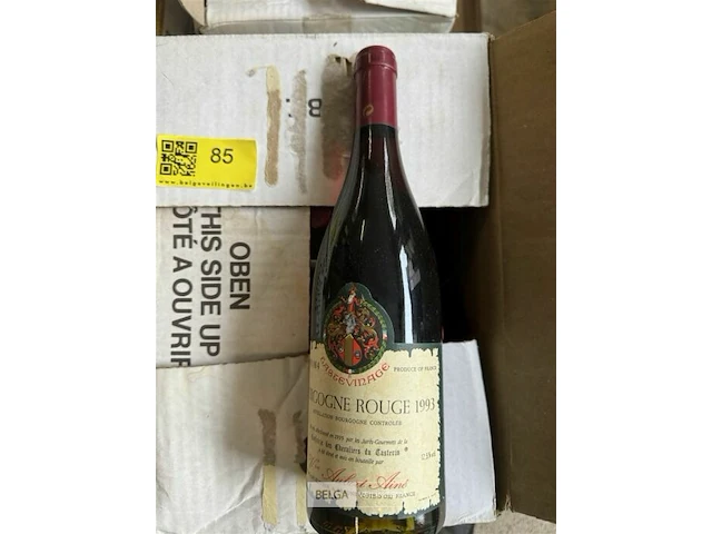 1x 1 doos bourgogne rouge 1993 - afbeelding 6 van  6