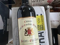 1x 1 doos chateau clos saint emilion magnan 1995 - afbeelding 1 van  5
