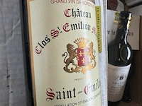 1x 1 doos chateau clos saint emilion magnan 1995 - afbeelding 4 van  5