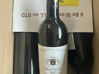 1x 1 doos chateau de pelissac cotes des bourg 1995 - afbeelding 2 van  3