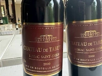 1x 1 doos chateau de tabuteau lussac saint emilion 2000 - afbeelding 3 van  6