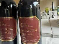 1x 1 doos chateau de tabuteau lussac saint emilion 2000 - afbeelding 4 van  6
