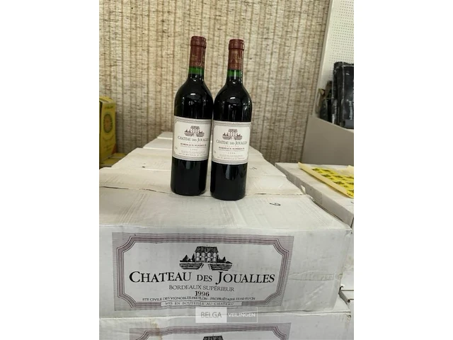 1x 1 doos chateau des joualles bordeaux superieur 1996 - afbeelding 1 van  5