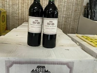 1x 1 doos chateau des joualles bordeaux superieur 1996 - afbeelding 1 van  5