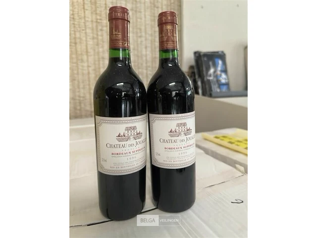 1x 1 doos chateau des joualles bordeaux superieur 1996 - afbeelding 2 van  5