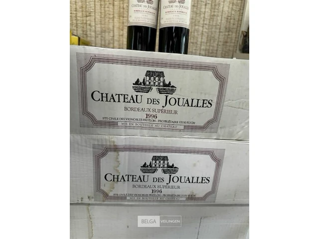 1x 1 doos chateau des joualles bordeaux superieur 1996 - afbeelding 5 van  5