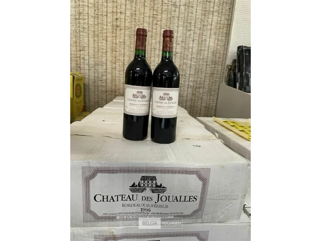 1x 1 doos chateau des joualles bordeaux superieur 1996 - afbeelding 1 van  4