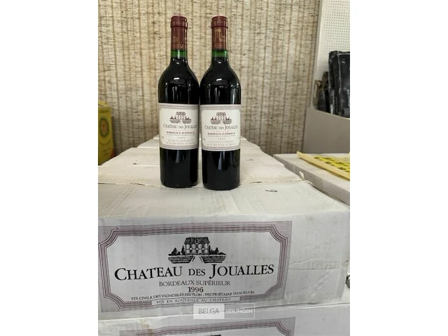 1x 1 doos chateau des joualles bordeaux superieur 1996 - afbeelding 4 van  4