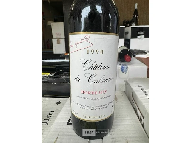 1x 1 doos chateau du cabraire 1990 - afbeelding 3 van  5