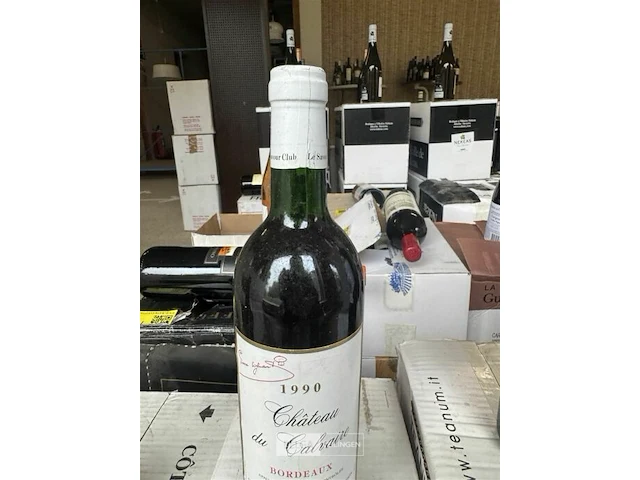 1x 1 doos chateau du cabraire 1990 - afbeelding 4 van  5
