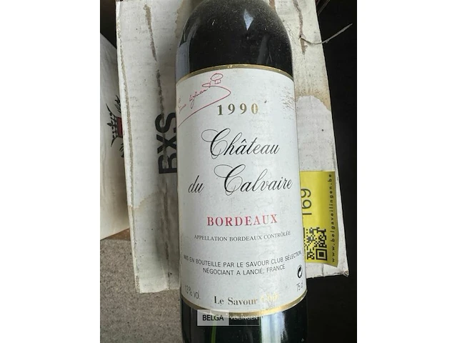 1x 1 doos chateau du calvaire 1990 - afbeelding 3 van  5