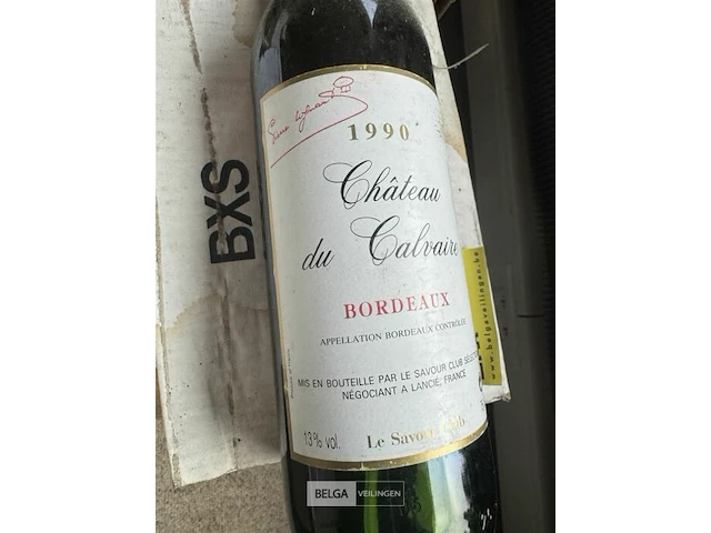 1x 1 doos chateau du calvaire 1990 - afbeelding 5 van  5