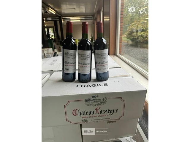 1x 1 doos chateau lassegne saint emilion grand cru 2000 - afbeelding 2 van  5