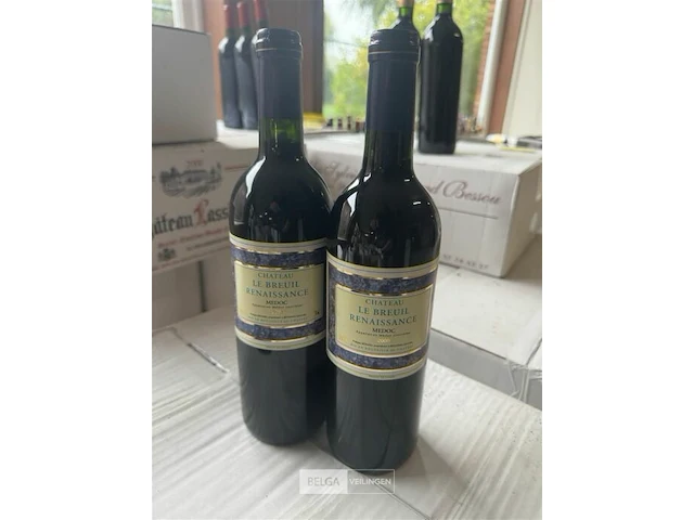 1x 1 doos chateau le breuil renaissance medoc 2000 - afbeelding 2 van  5