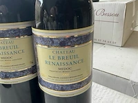 1x 1 doos chateau le breuil renaissance medoc 2000 - afbeelding 3 van  5