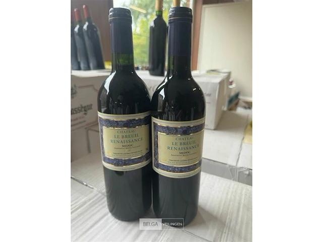 1x 1 doos chateau le breuil renaissance medoc 2000 - afbeelding 4 van  5
