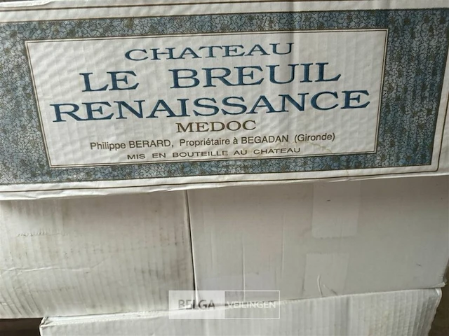 1x 1 doos chateau le breuil renaissance medoc 2000 - afbeelding 5 van  5