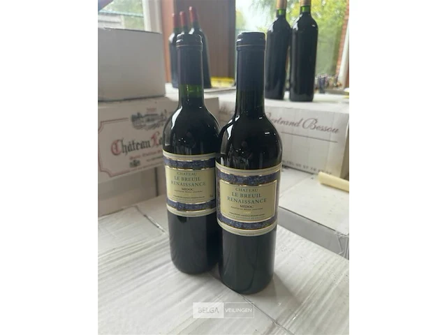 1x 1 doos chateau le breuil renaissance medoc 2000 - afbeelding 1 van  3