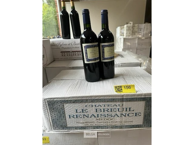 1x 1 doos chateau le breuil renaissance medoc 2000 - afbeelding 2 van  4