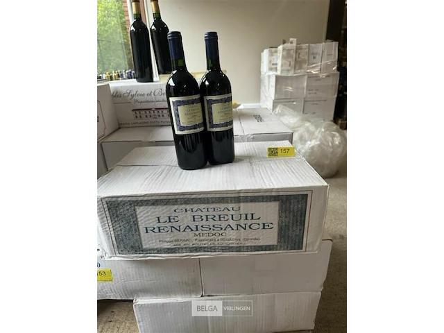 1x 1 doos chateau le breuil renaissance medoc 2000 - afbeelding 1 van  5