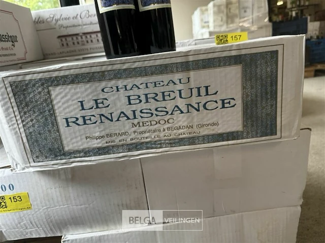 1x 1 doos chateau le breuil renaissance medoc 2000 - afbeelding 2 van  5