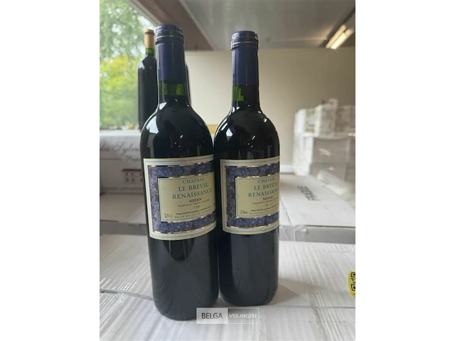 1x 1 doos chateau le breuil renaissance medoc 2000 - afbeelding 3 van  5
