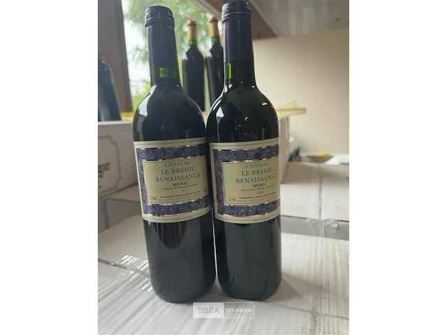 1x 1 doos chateau le breuil renaissance medoc 2000 - afbeelding 5 van  5