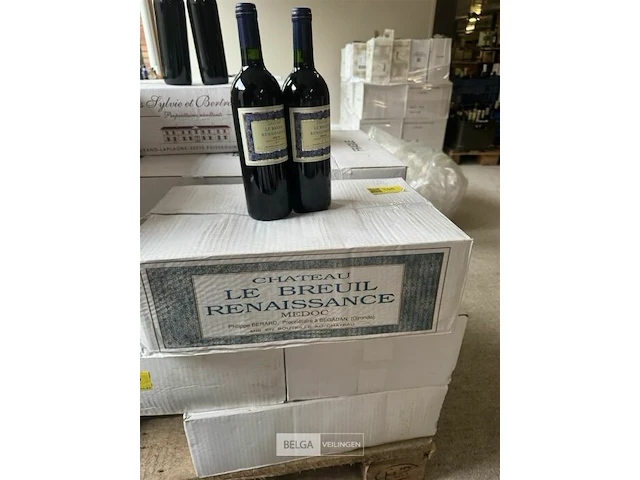 1x 1 doos chateau le breuil renaissance medoc 2000 - afbeelding 1 van  5