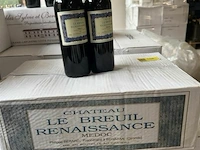 1x 1 doos chateau le breuil renaissance medoc 2000 - afbeelding 2 van  5