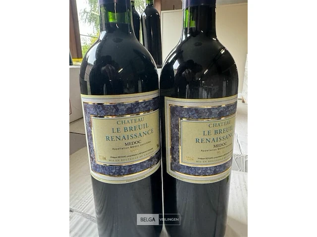 1x 1 doos chateau le breuil renaissance medoc 2000 - afbeelding 5 van  5