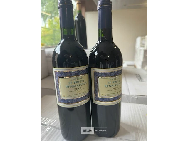 1x 1 doos chateau le breuil renaissance medoc 2000 - afbeelding 2 van  3