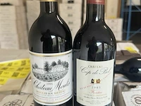 1x 1 doos chateau moulis 1996 en 1x 1 doos chateau cap de bel 2003 - afbeelding 1 van  6