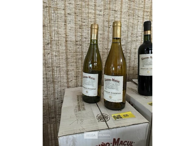 1x 1 doos cousino macul antiguas reservas chardonnay - afbeelding 1 van  4