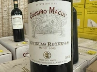 1x 1 doos cousino macul antiguas reservas merlot 2005 - afbeelding 2 van  4