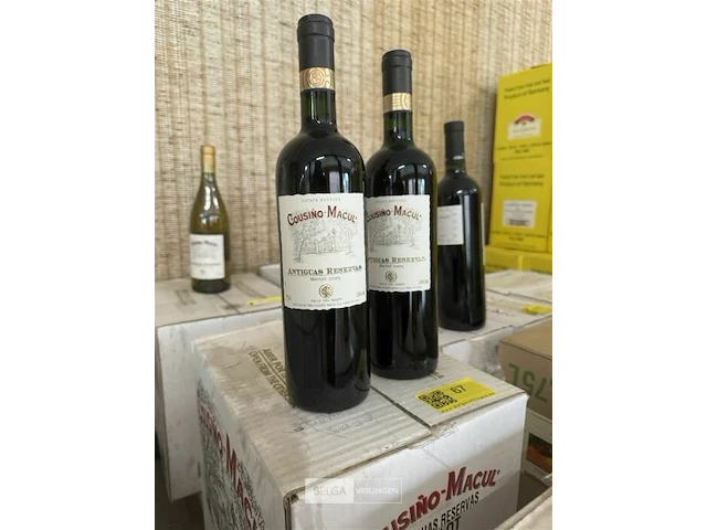 1x 1 doos cousino macul antiguas reservas merlot 2005 - afbeelding 3 van  4